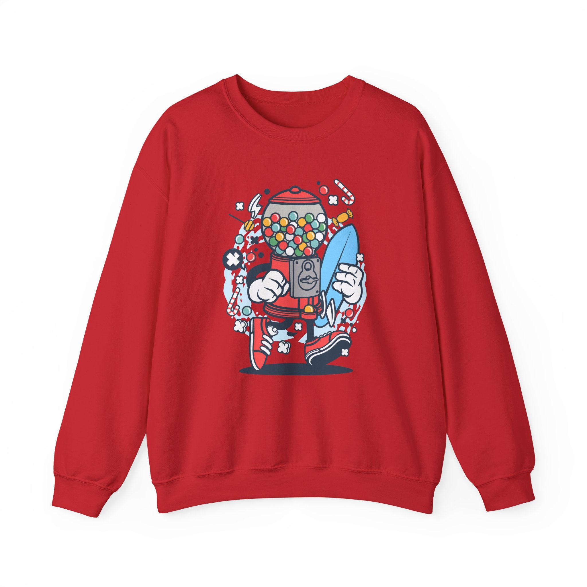 Candy Machine Surfer Unisex Heavy Blend Crewneck Sweatshirt