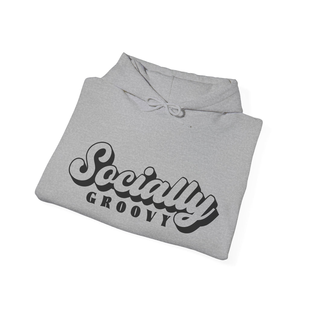 Socially Groovy Unisex Heavy Blend Hooded Sweatshirt for Ultimate Comfort