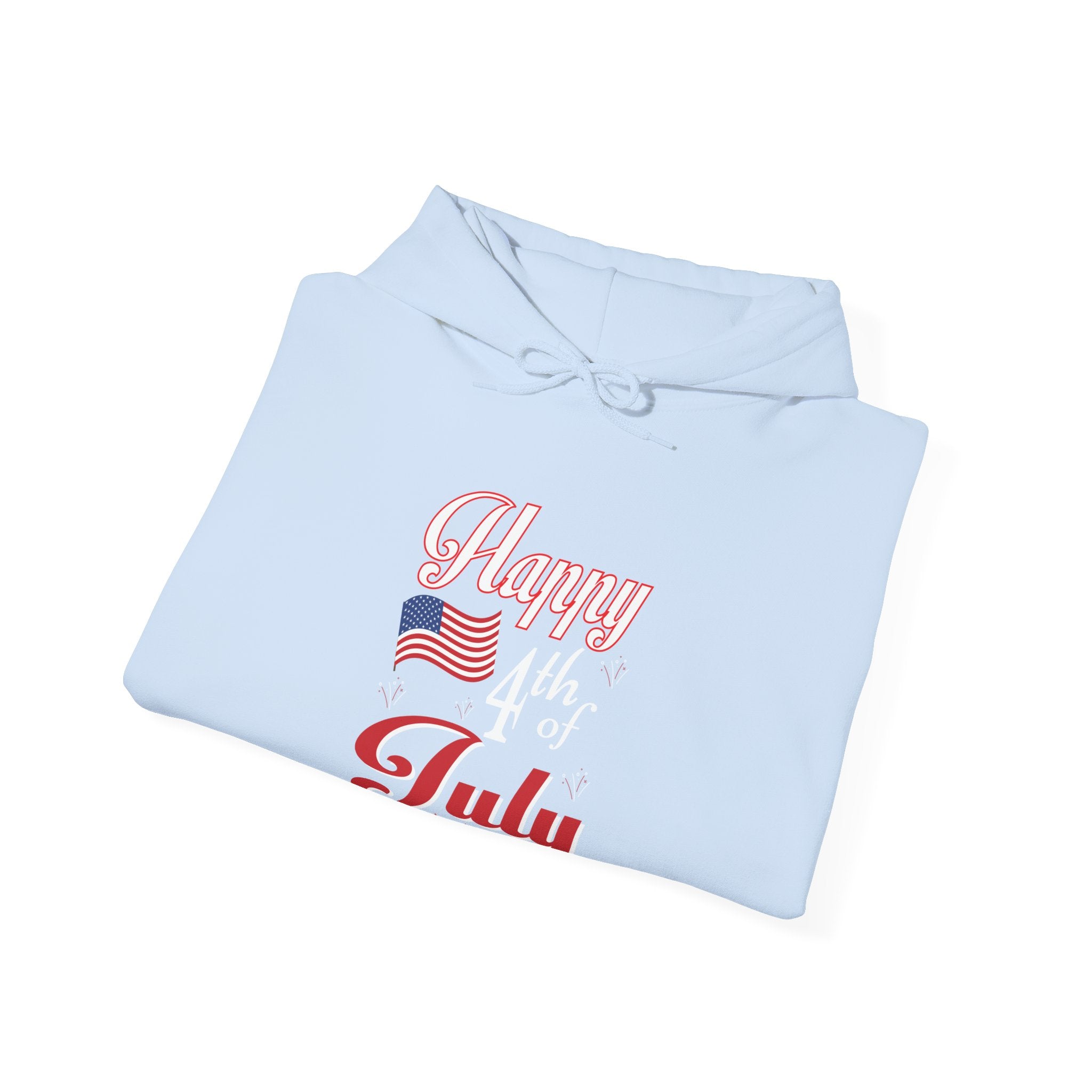 Happy 4th Of July Fireworks Unisex Heavy Blend Hooded Sweatshirt