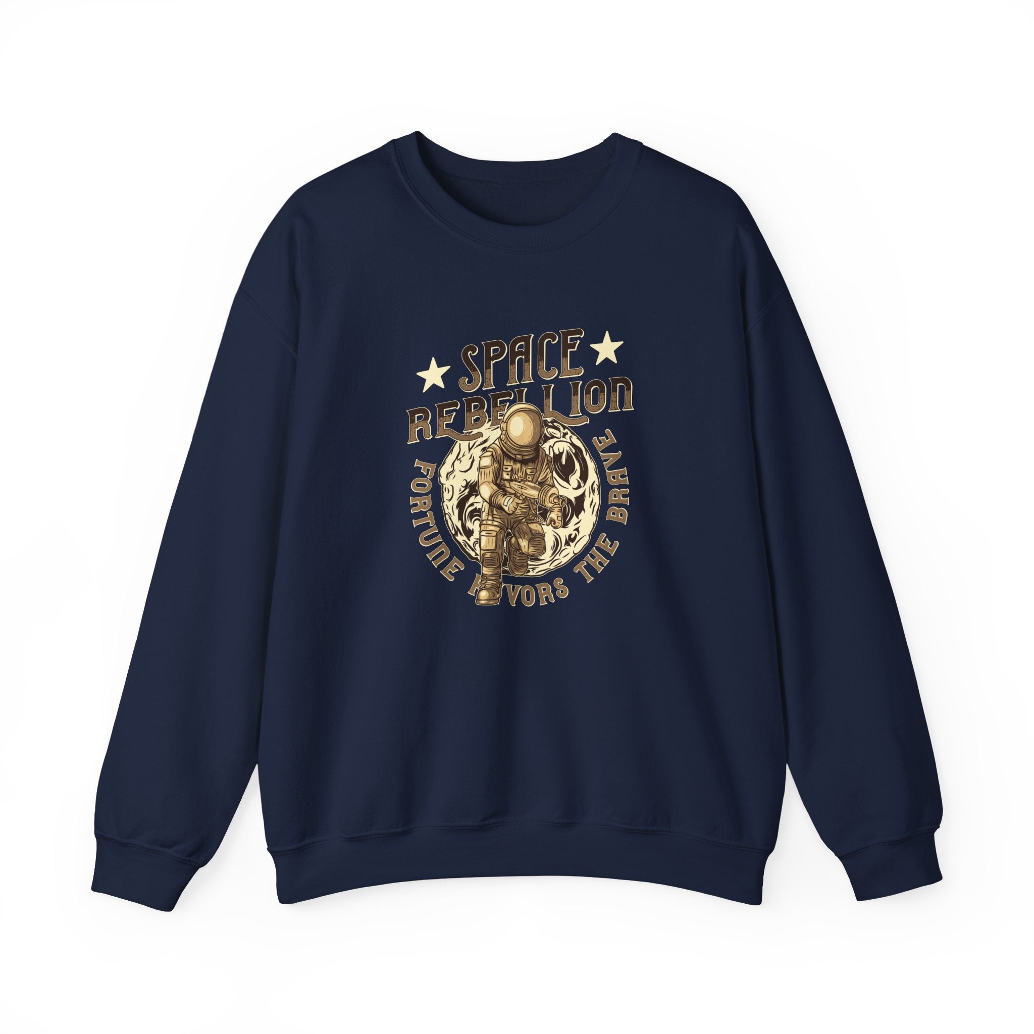 Space Rebellion Unisex Heavy Blend Crewneck Sweatshirt for Ultimate Comfort