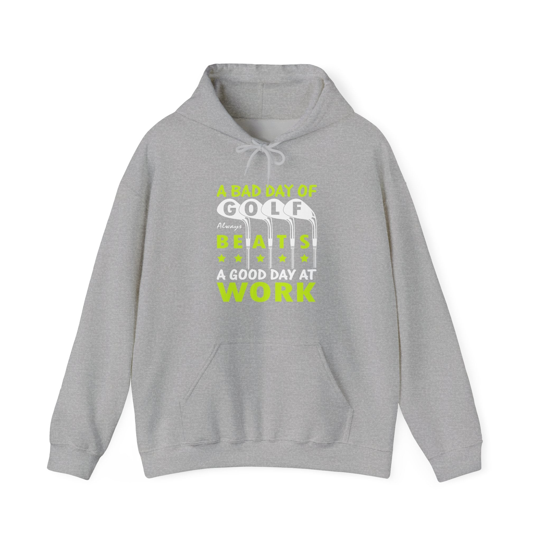A Bad Day Of Gold Always Beats A Good Day At Work Unisex Heavy Blend Hooded Sweatshirt