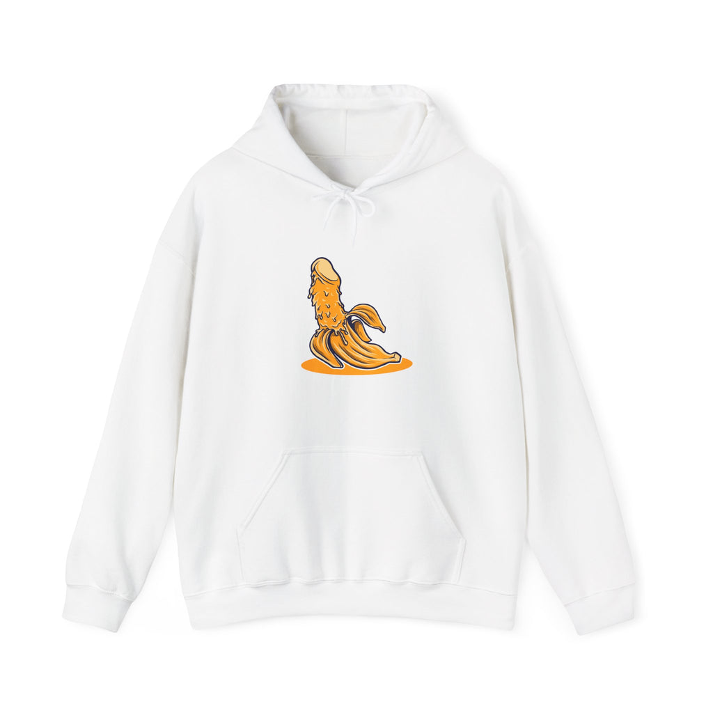 Penis Banana Unisex Heavy Blend Hooded Sweatshirt for Ultimate Comfort