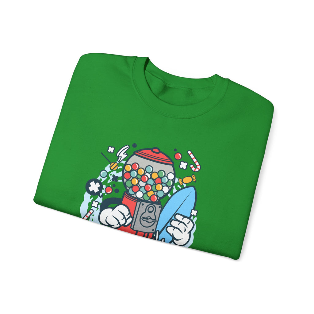 Candy Machine Surfer Unisex Heavy Blend Crewneck Sweatshirt