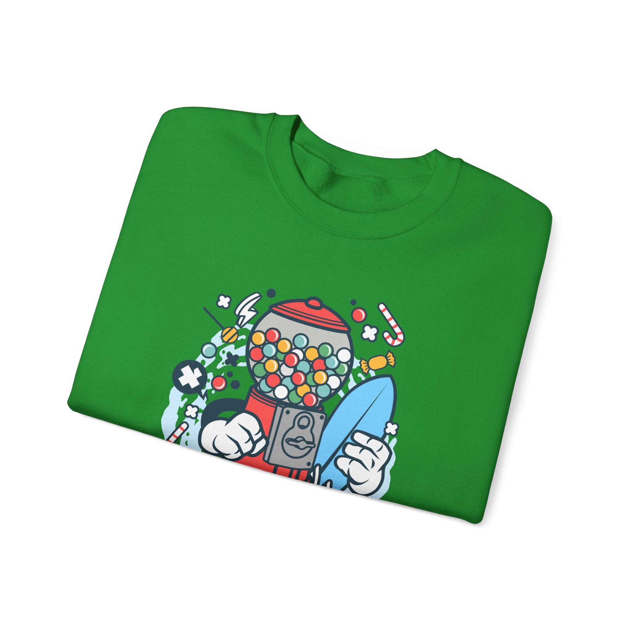 Candy Machine Surfer Unisex Heavy Blend Crewneck Sweatshirt