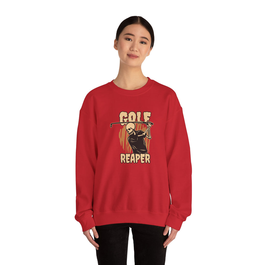 Gold Reaper Unisex Heavy Blend Crewneck Sweatshirt for Ultimate Comfort