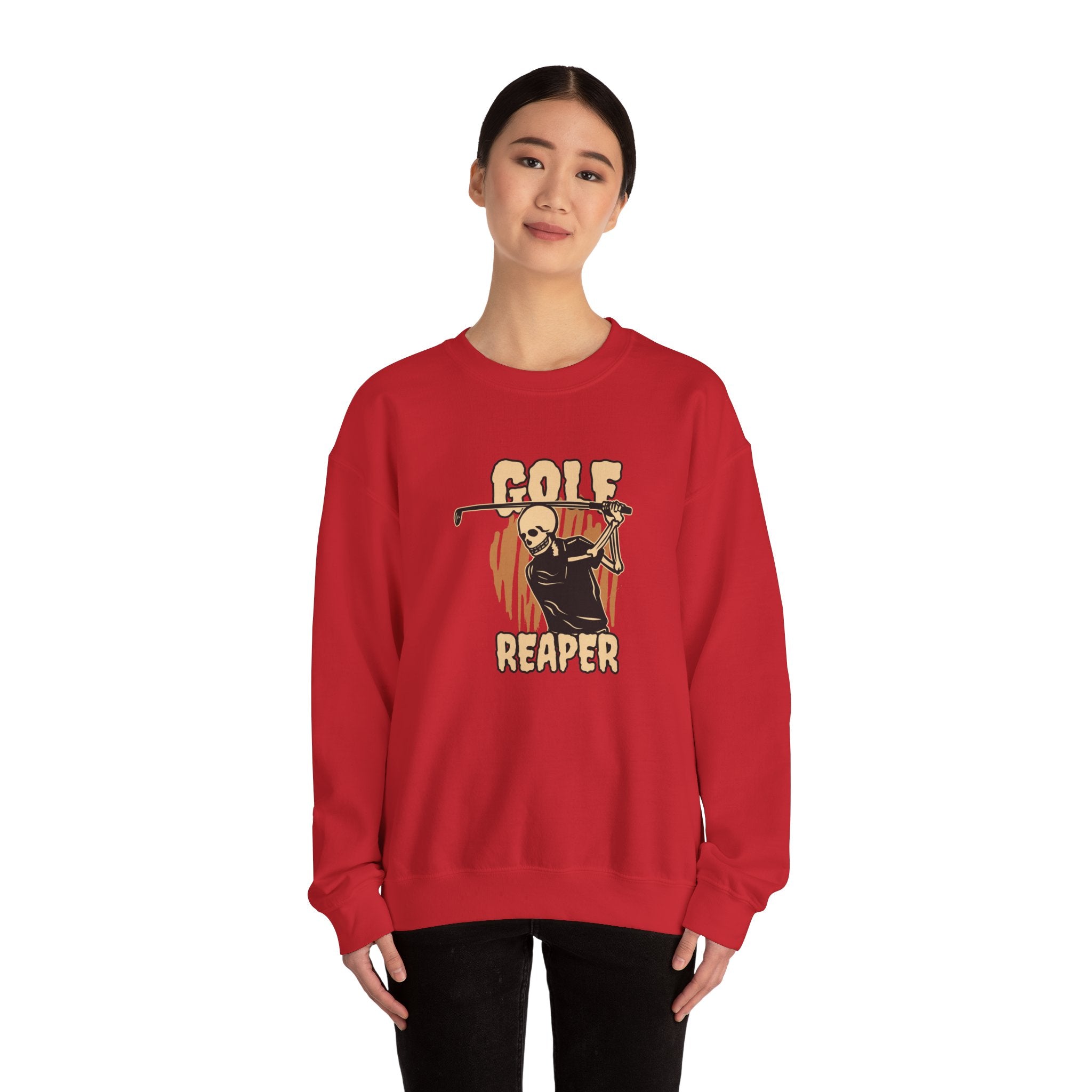 Gold Reaper Unisex Heavy Blend Crewneck Sweatshirt for Ultimate Comfort