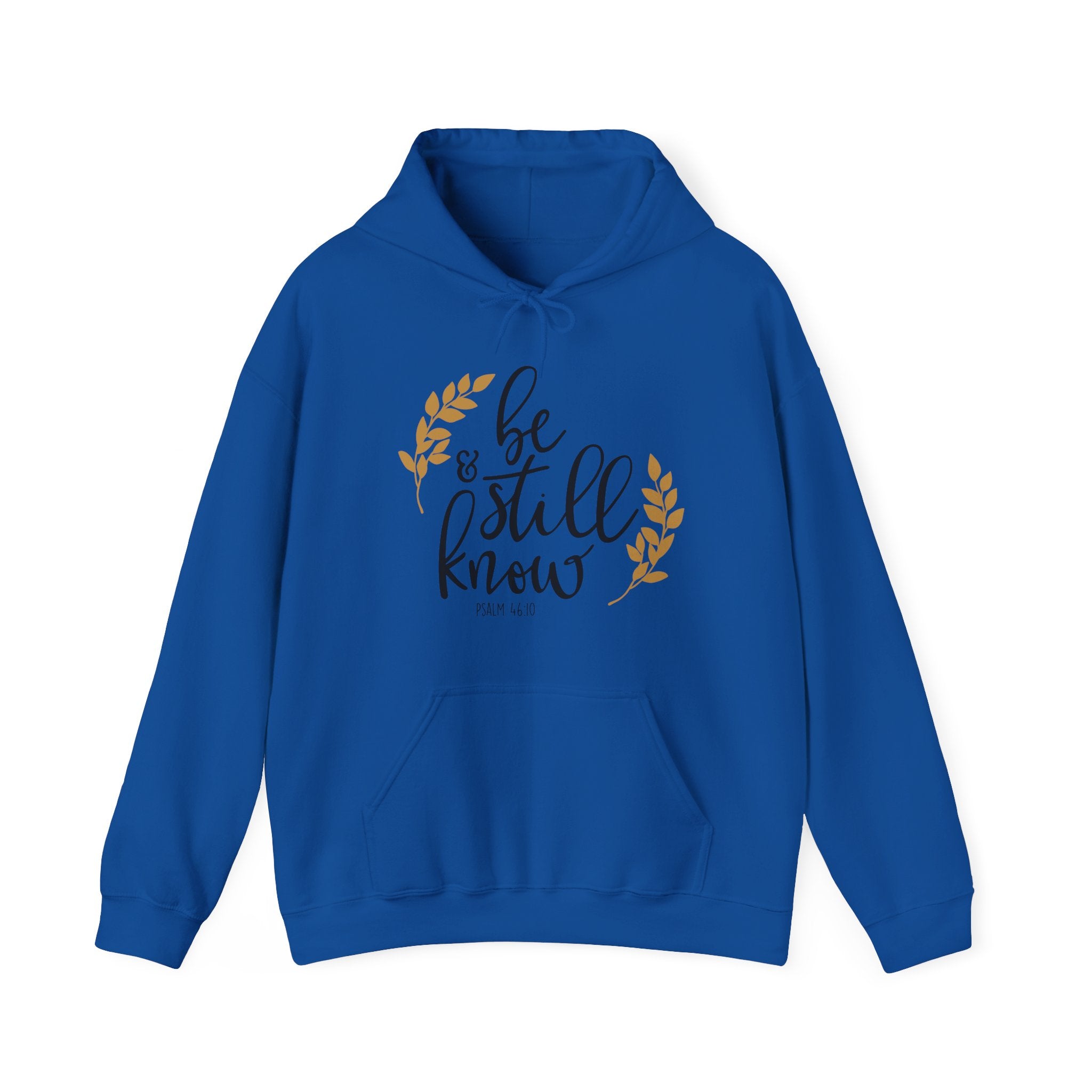Be Still And Know Psalms 46 10 Unisex Heavy Blend Hooded Sweatshirt