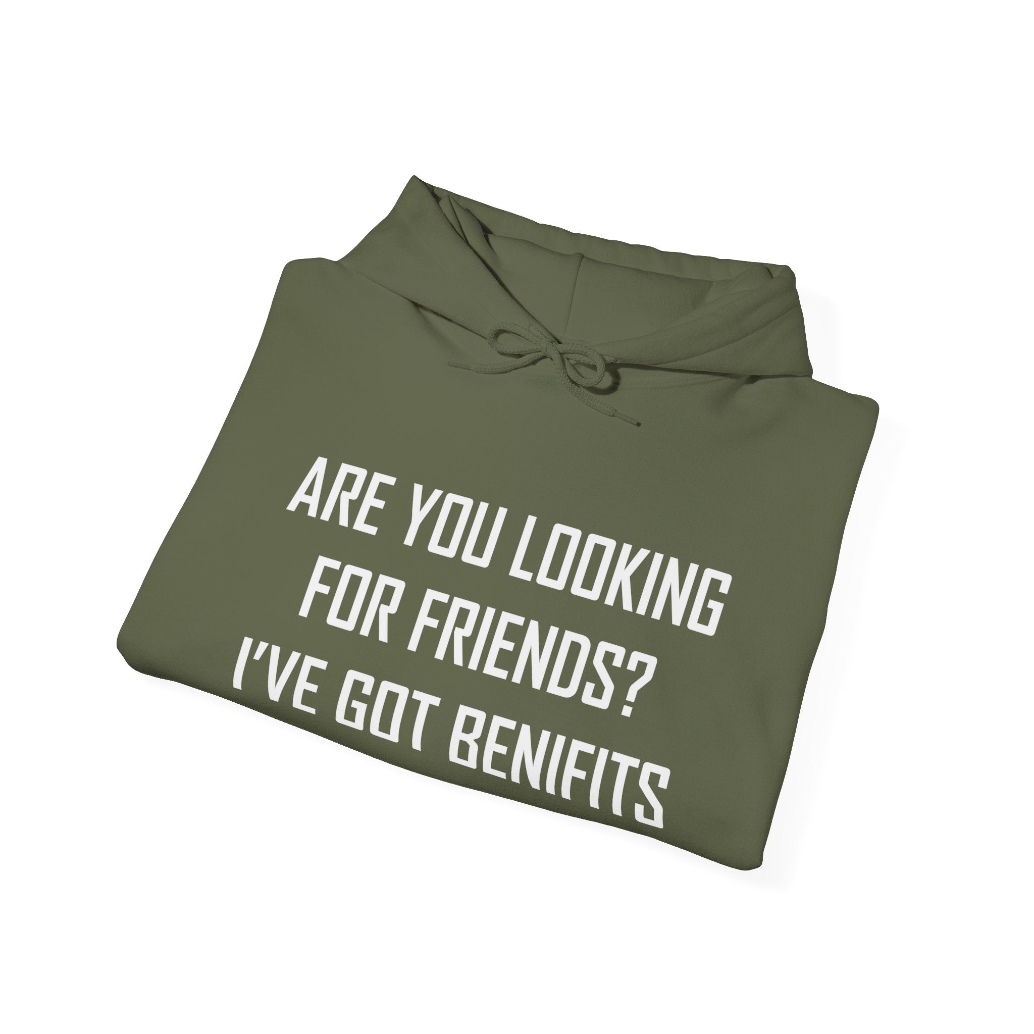 Are You Looking For Friends Unisex Heavy Blend Hooded Sweatshirt With Kangaroo Pocket