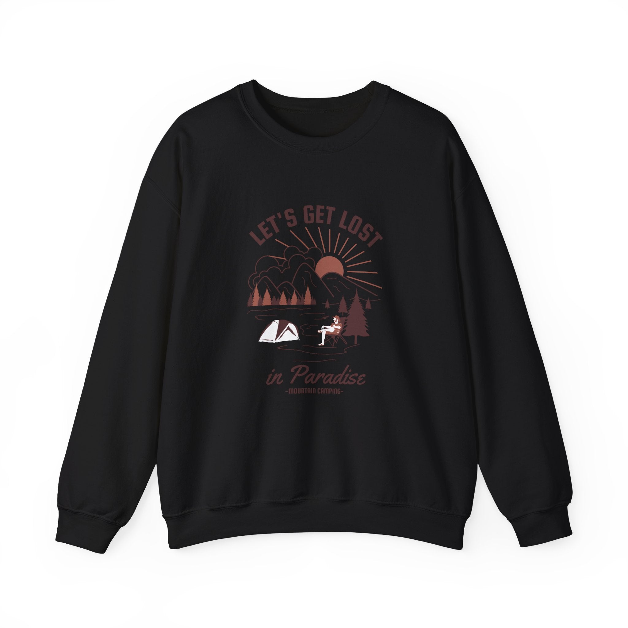 Lets Get Lost In Paradise Unisex Heavy Blend Crewneck Sweatshirt