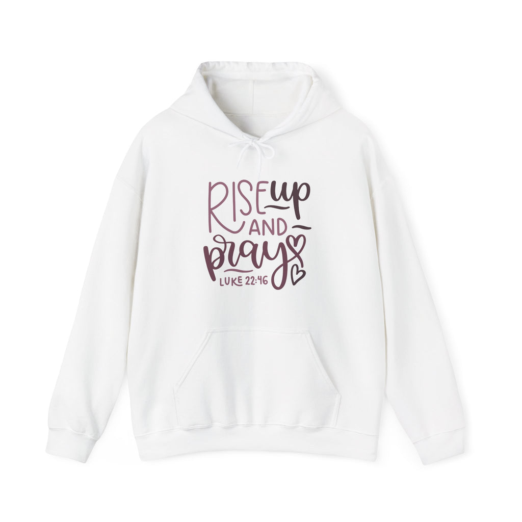 Rise Up And Pray Luke 22 46 Unisex Heavy Blend Hooded Sweatshirt
