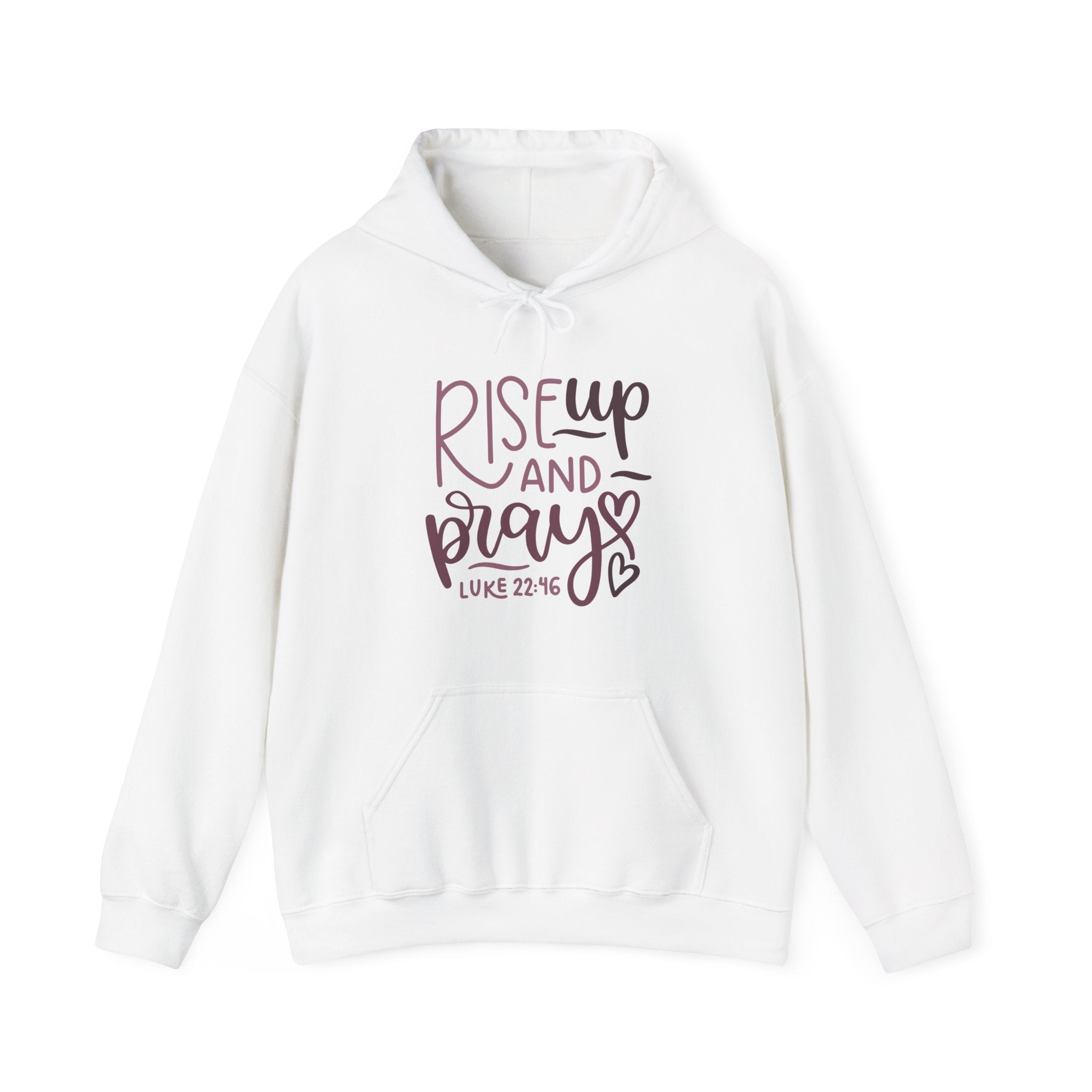 Rise Up And Pray Luke 22 46 Unisex Heavy Blend Hooded Sweatshirt