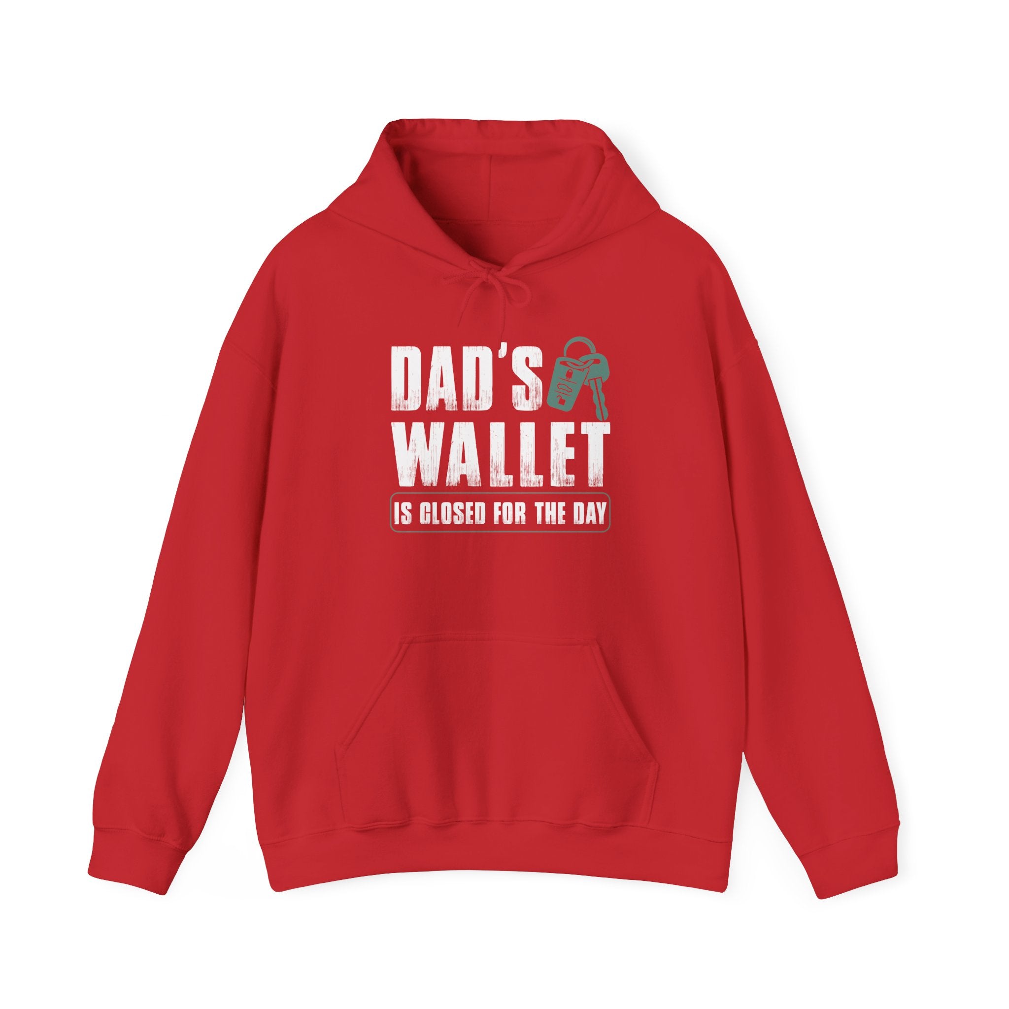 Dads Wallet Is Closed For The Day Unisex Heavy Blend Hooded Sweatshirt