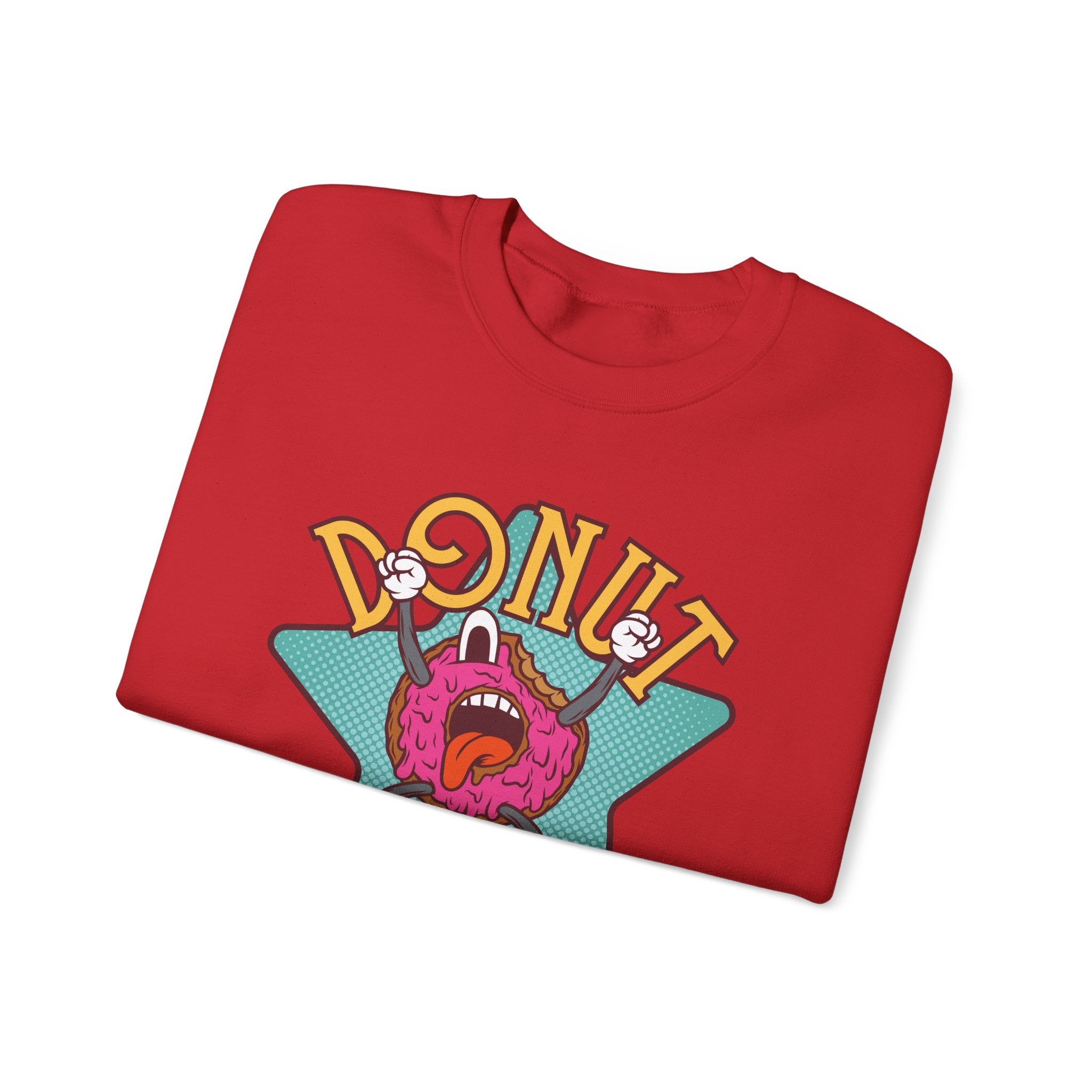 Donut Eat Me Unisex Heavy Blend Crewneck Sweatshirt for Ultimate Comfort