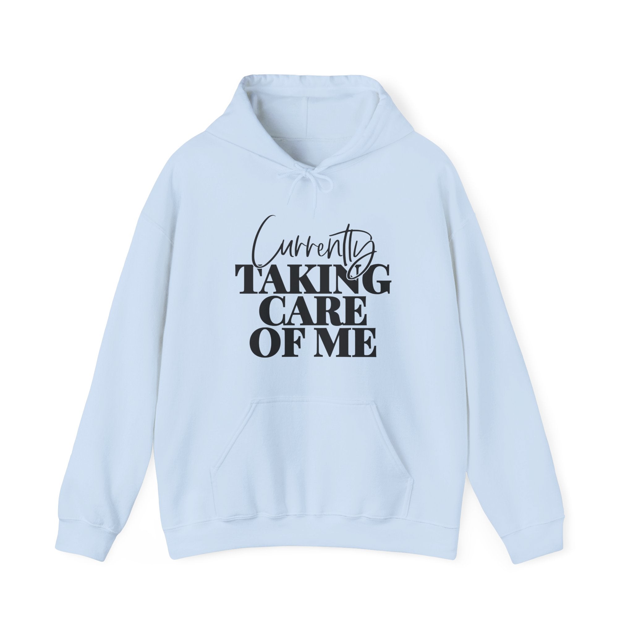 Currently Taking Care of Me Unisex Heavy Blend Hooded Sweatshirt