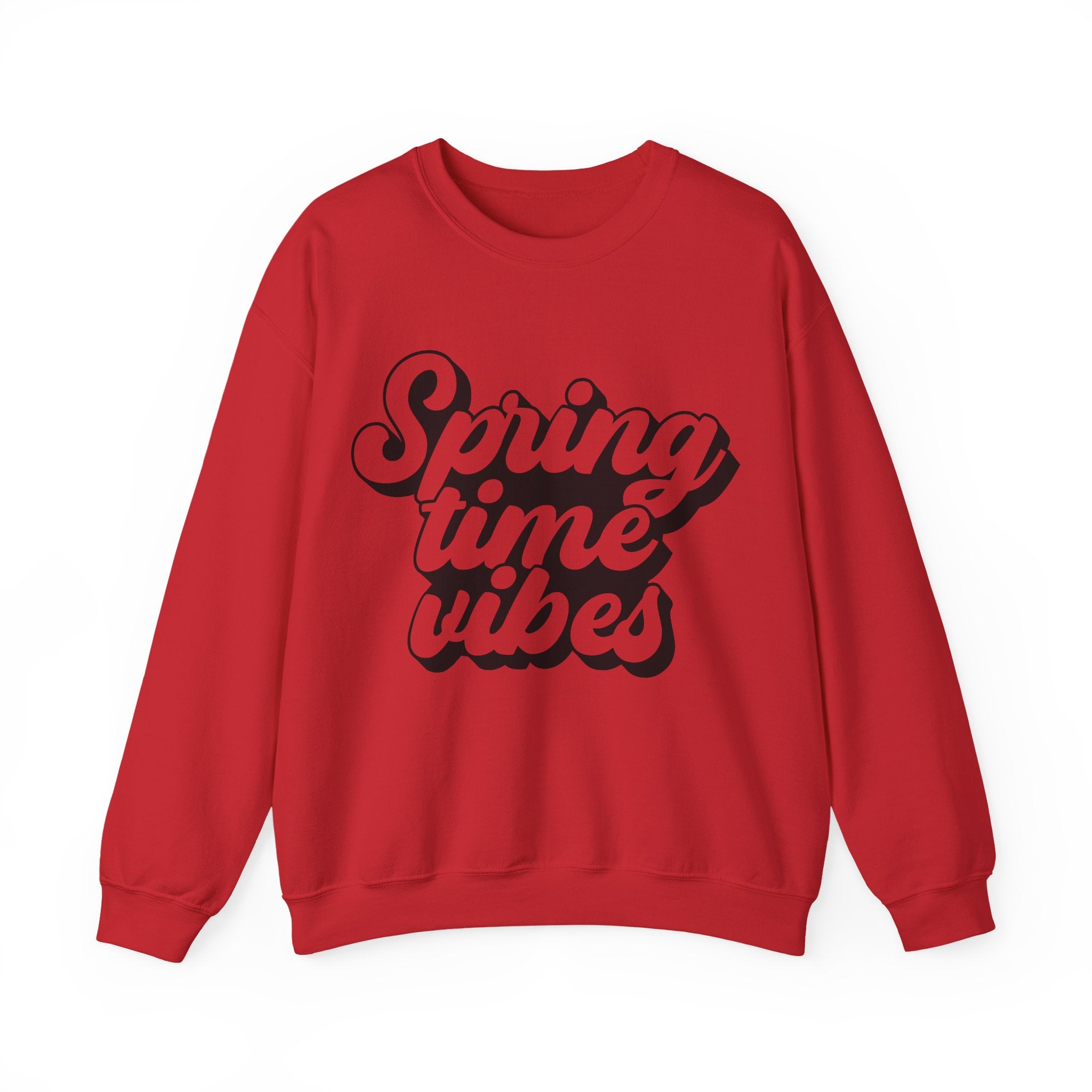 Spring Time Vibes Unisex Heavy Blend Crewneck Sweatshirt for Ultimate Comfort