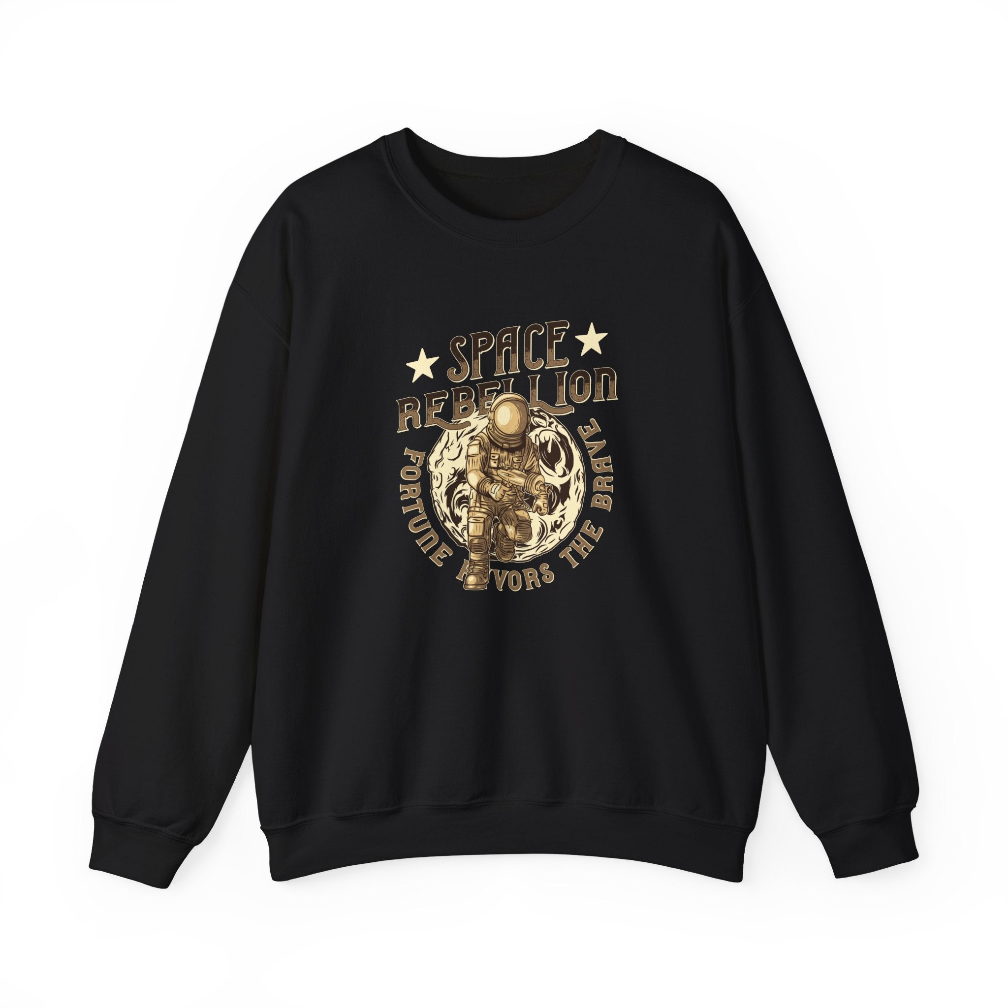 Space Rebellion Unisex Heavy Blend Crewneck Sweatshirt for Ultimate Comfort