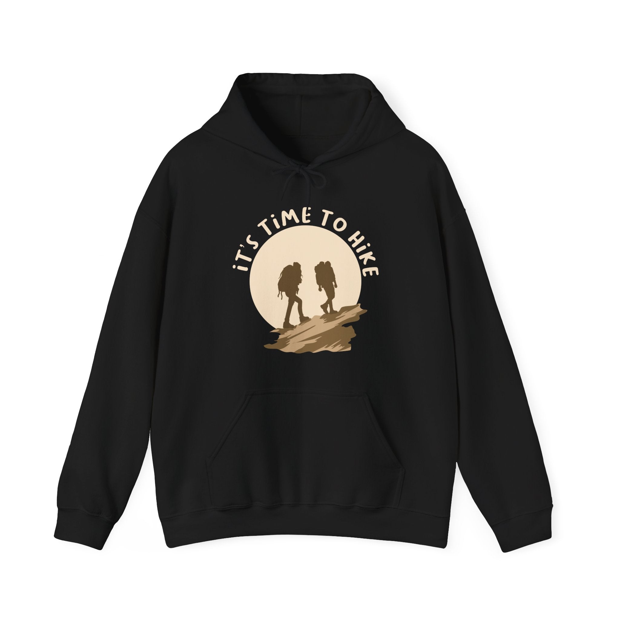 Its Time to Hike Unisex Heavy Blend Hooded Sweatshirt for Ultimate Comfort