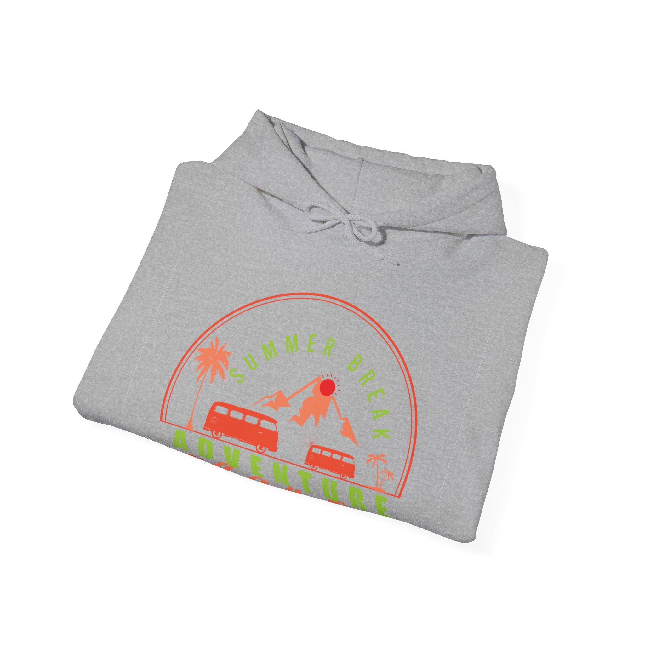 Summer Break Adventure Camp Unisex Heavy Blend Hooded Sweatshirt