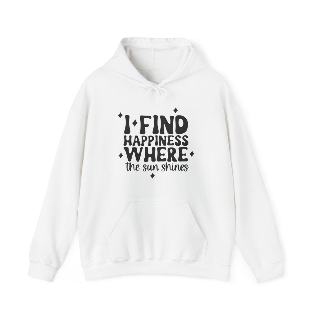 I Find Happiness Where The Sunshines Unisex Heavy Blend Hooded Sweatshirt