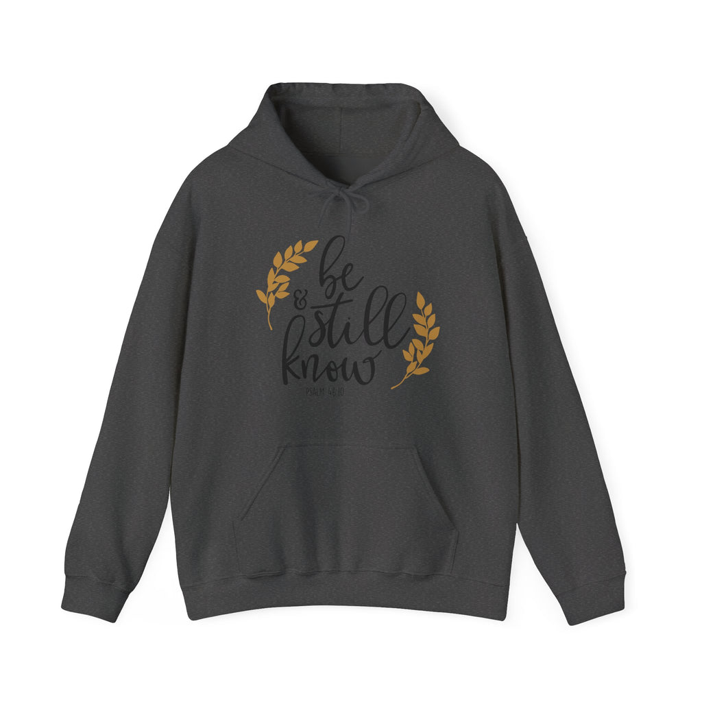 Be Still And Know Psalms 46 10 Unisex Heavy Blend Hooded Sweatshirt
