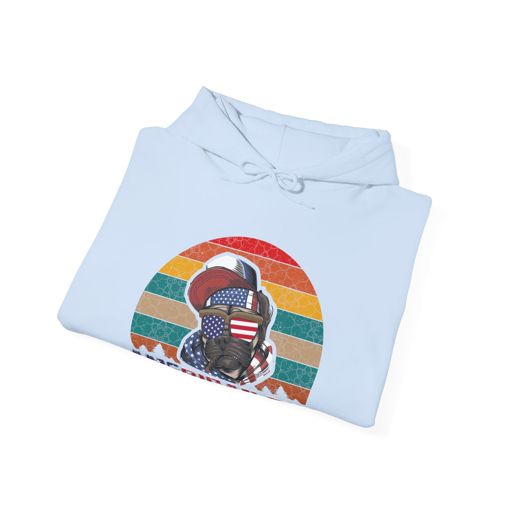 American Pug Unisex Heavy Blend Hooded Sweatshirt for Ultimate Comfort and Warmth