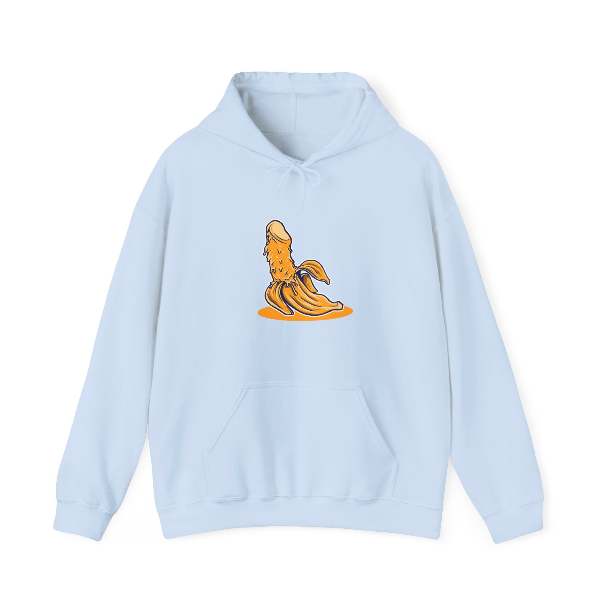 Penis Banana Unisex Heavy Blend Hooded Sweatshirt for Ultimate Comfort
