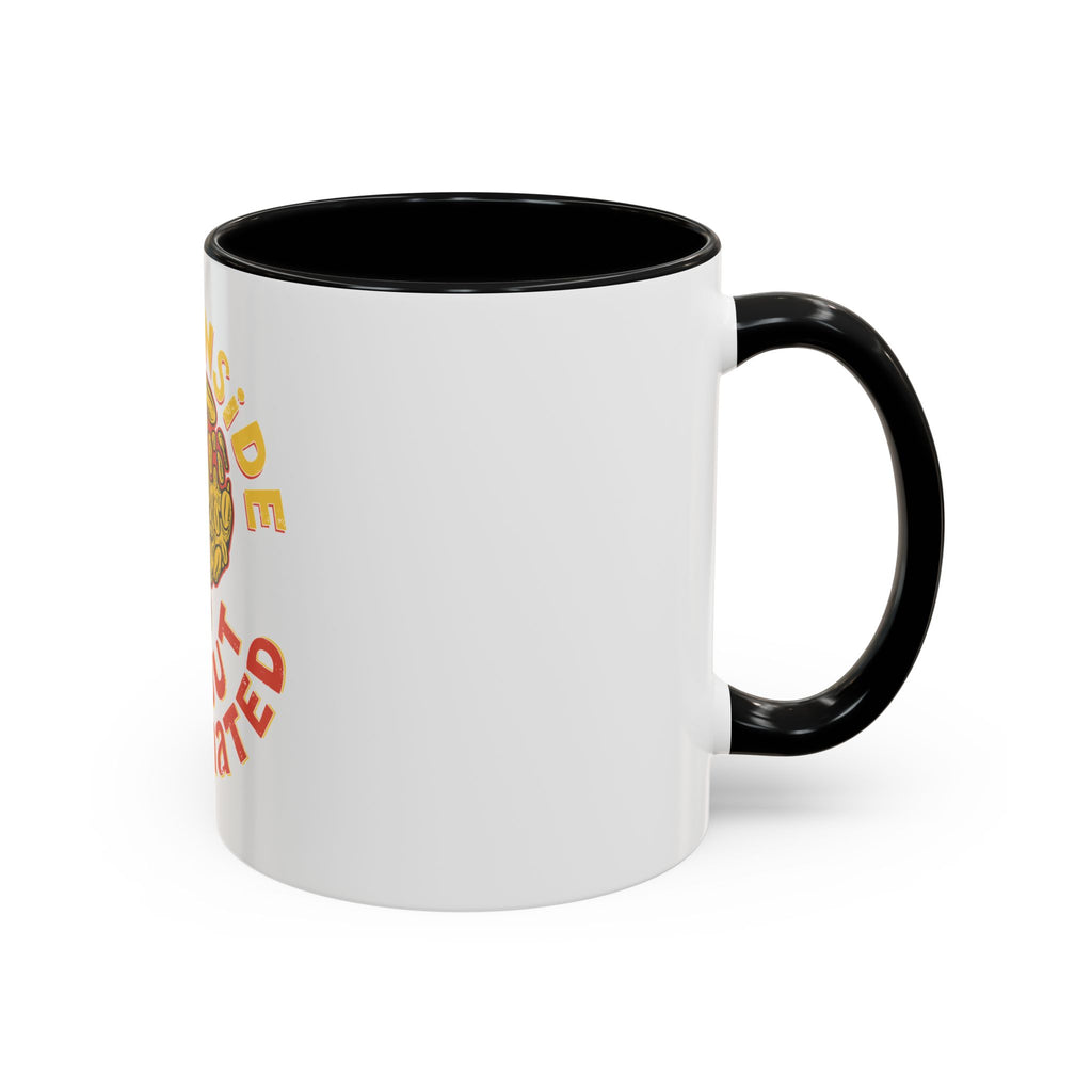 Accent Coffee Mug 11oz Two Tone Custom Design C Handle