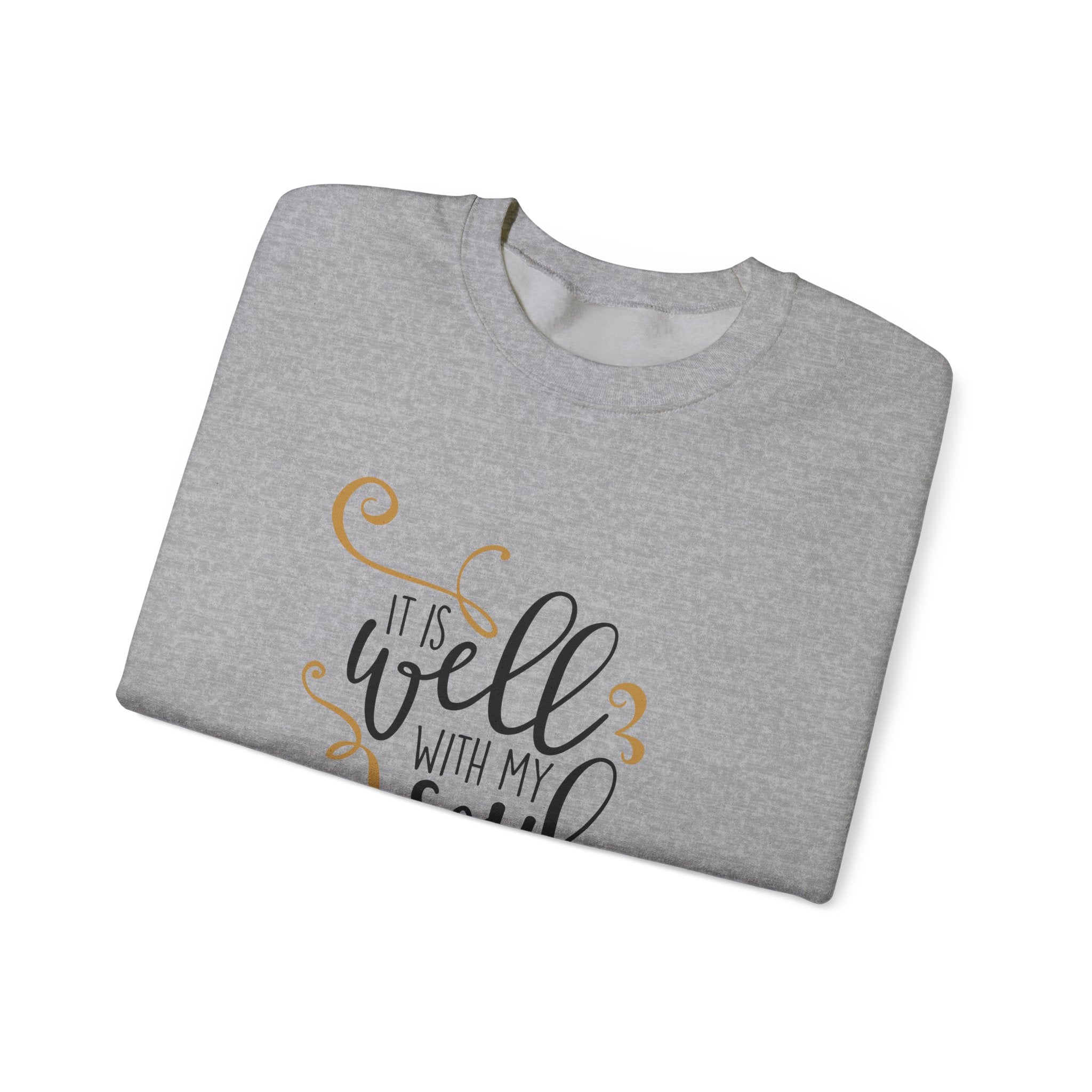 It Is Well With My Soul Unisex Heavy Blend Crewneck Sweatshirt