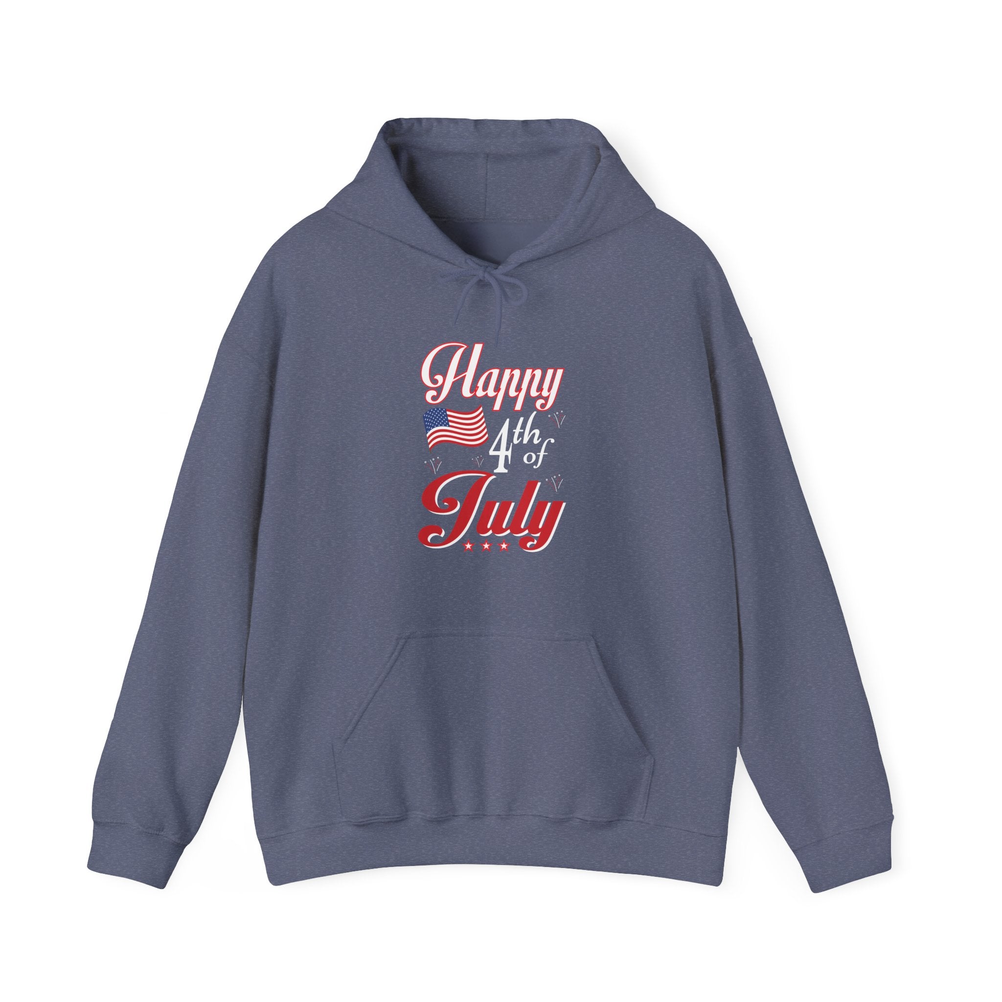 Happy 4th Of July Fireworks Unisex Heavy Blend Hooded Sweatshirt