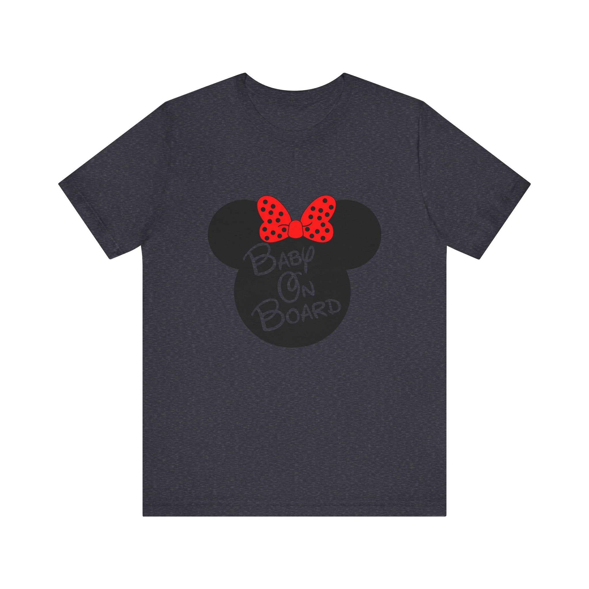 Baby On Board Mouse Ears Unisex Jersey Short Sleeve T-Shirt