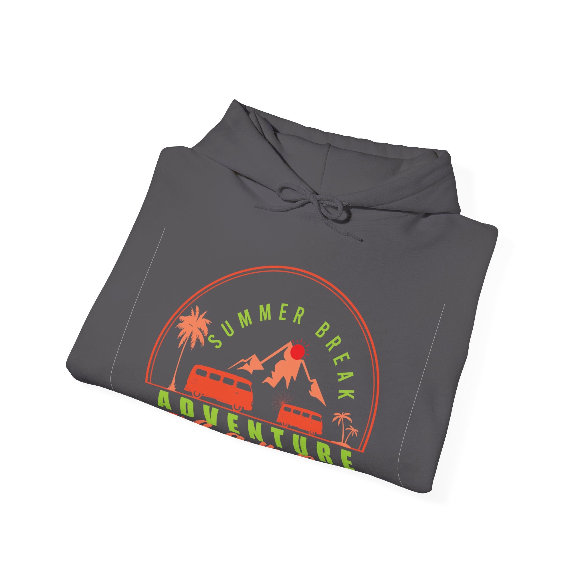 Summer Break Adventure Camp Unisex Heavy Blend Hooded Sweatshirt