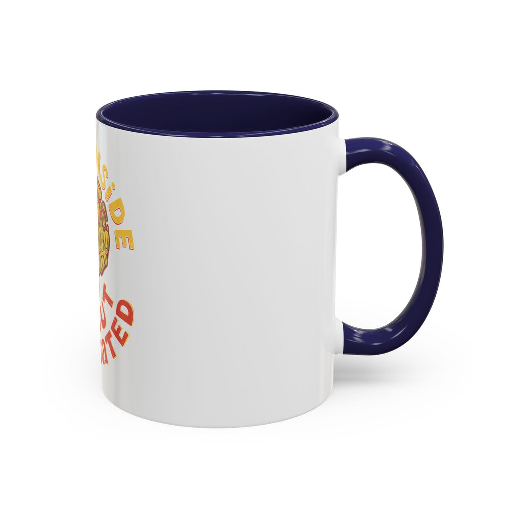 Accent Coffee Mug 11oz Two Tone Custom Design C Handle