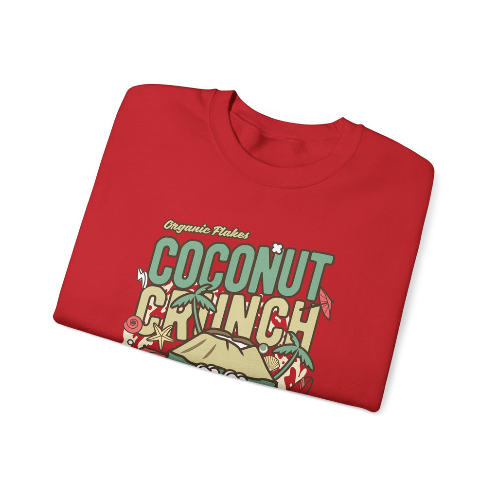 Coconut Crunch Unisex Heavy Blend Crewneck Sweatshirt
