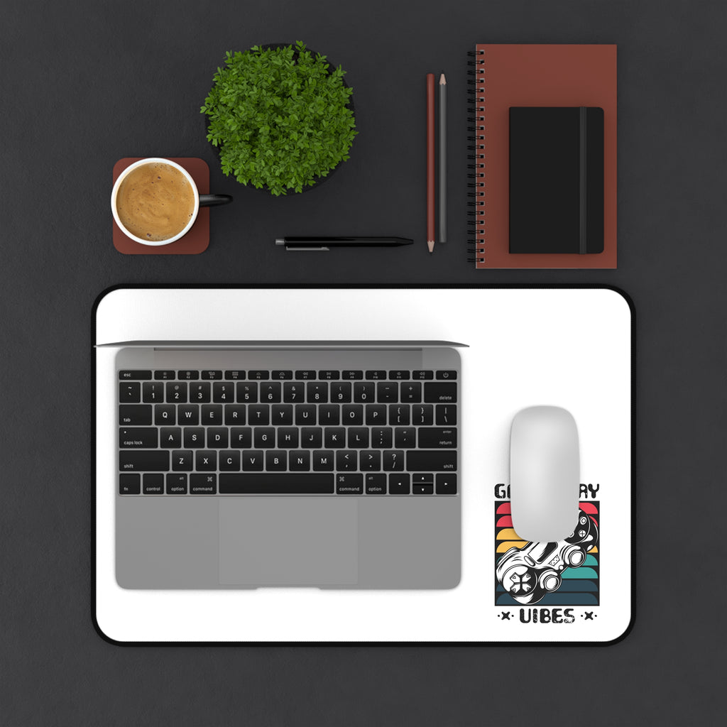 Customizable Neoprene Desk Mat with Anti Slip Backing in Multiple Sizes