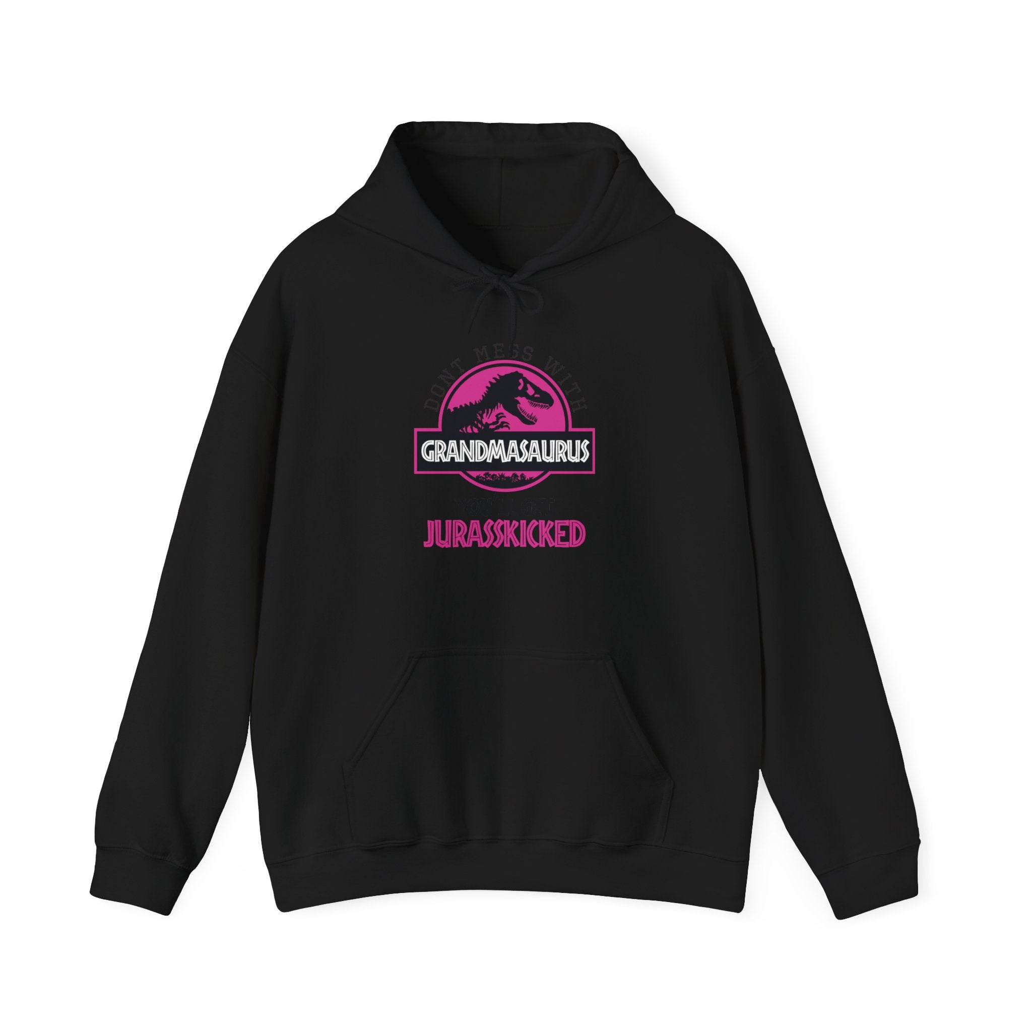 Dont Mess With Grandma Youll Get Jurasskicked Unisex Heavy Blend Hooded Sweatshirt