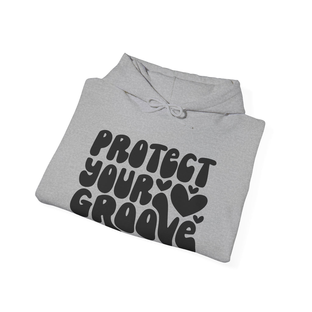 Protect Your Groove Unisex Heavy Blend Hooded Sweatshirt for Ultimate Comfort