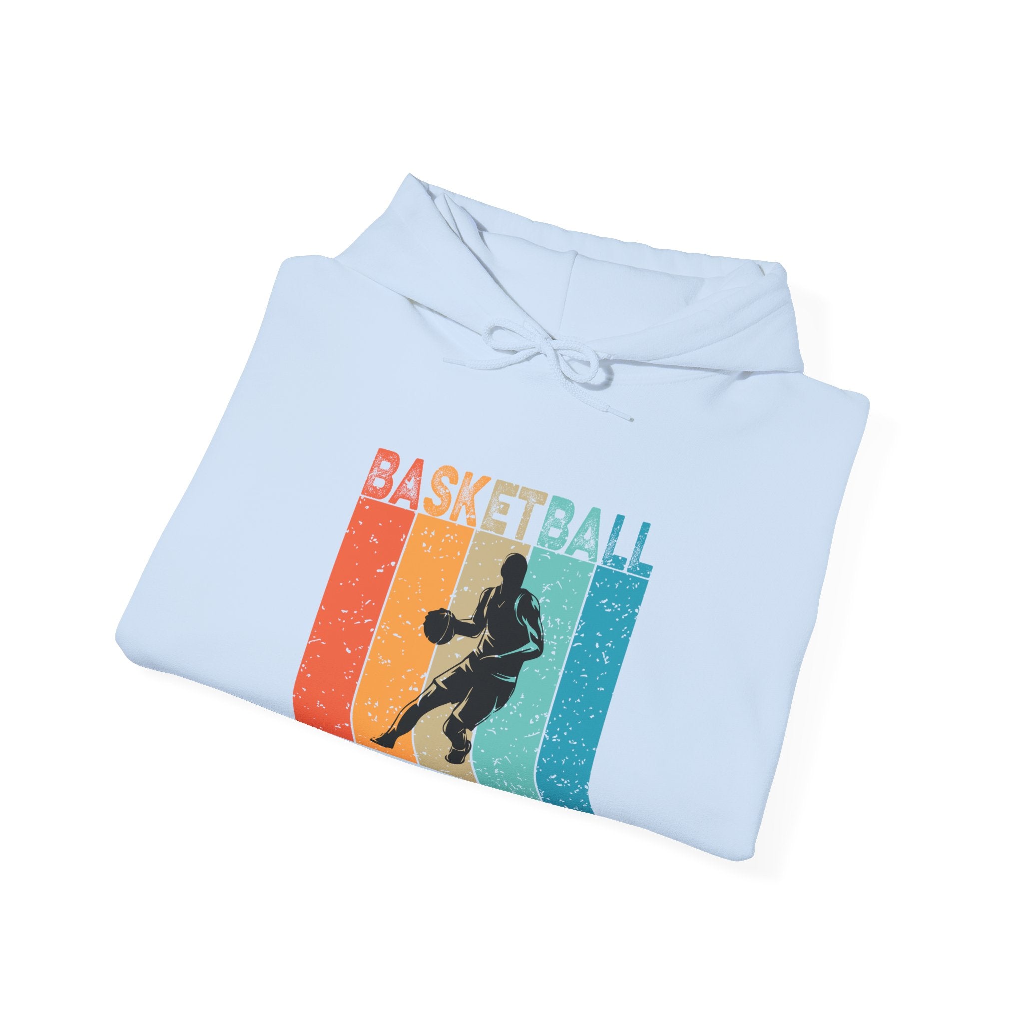 Basketball Man Unisex Heavy Blend Hooded Sweatshirt for Ultimate Comfort and Warmth