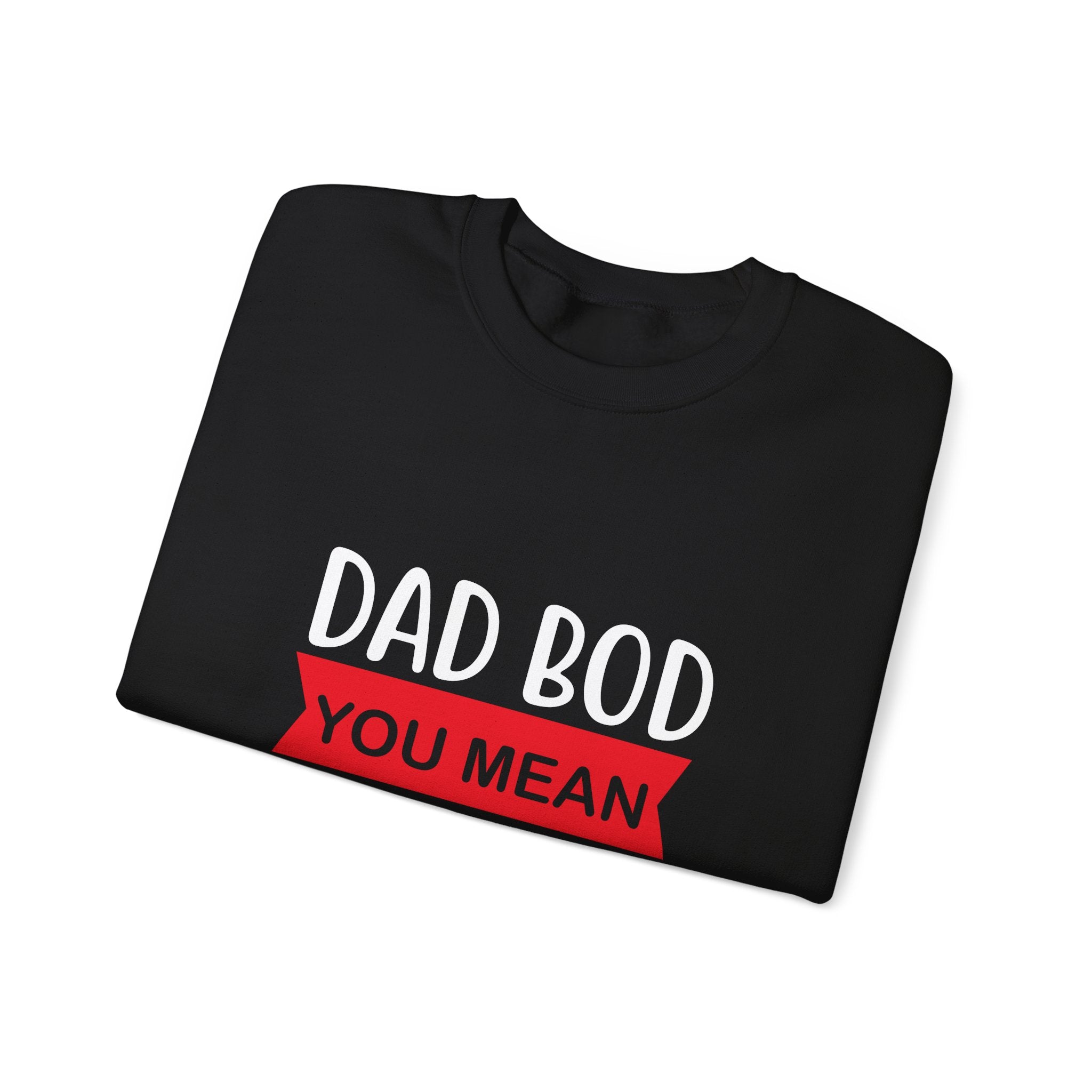 Dad Bod You Mean Father Figure Unisex Heavy Blend Crewneck Sweatshirt