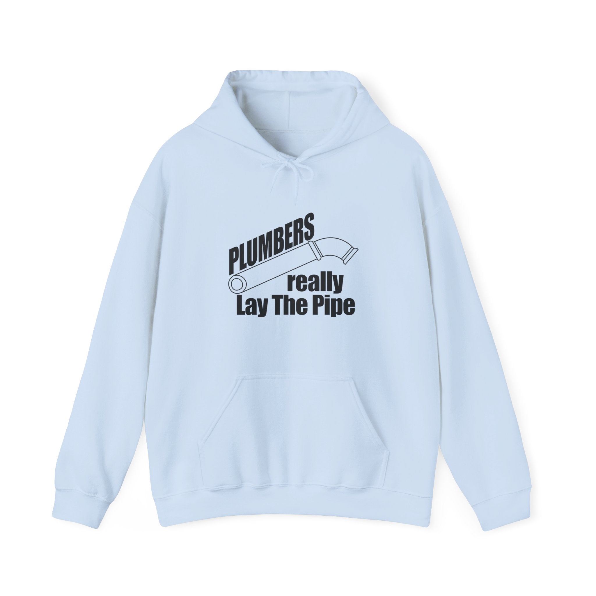 Plumbers Really Lay The Pipe Unisex Heavy Blend Hooded Sweatshirt