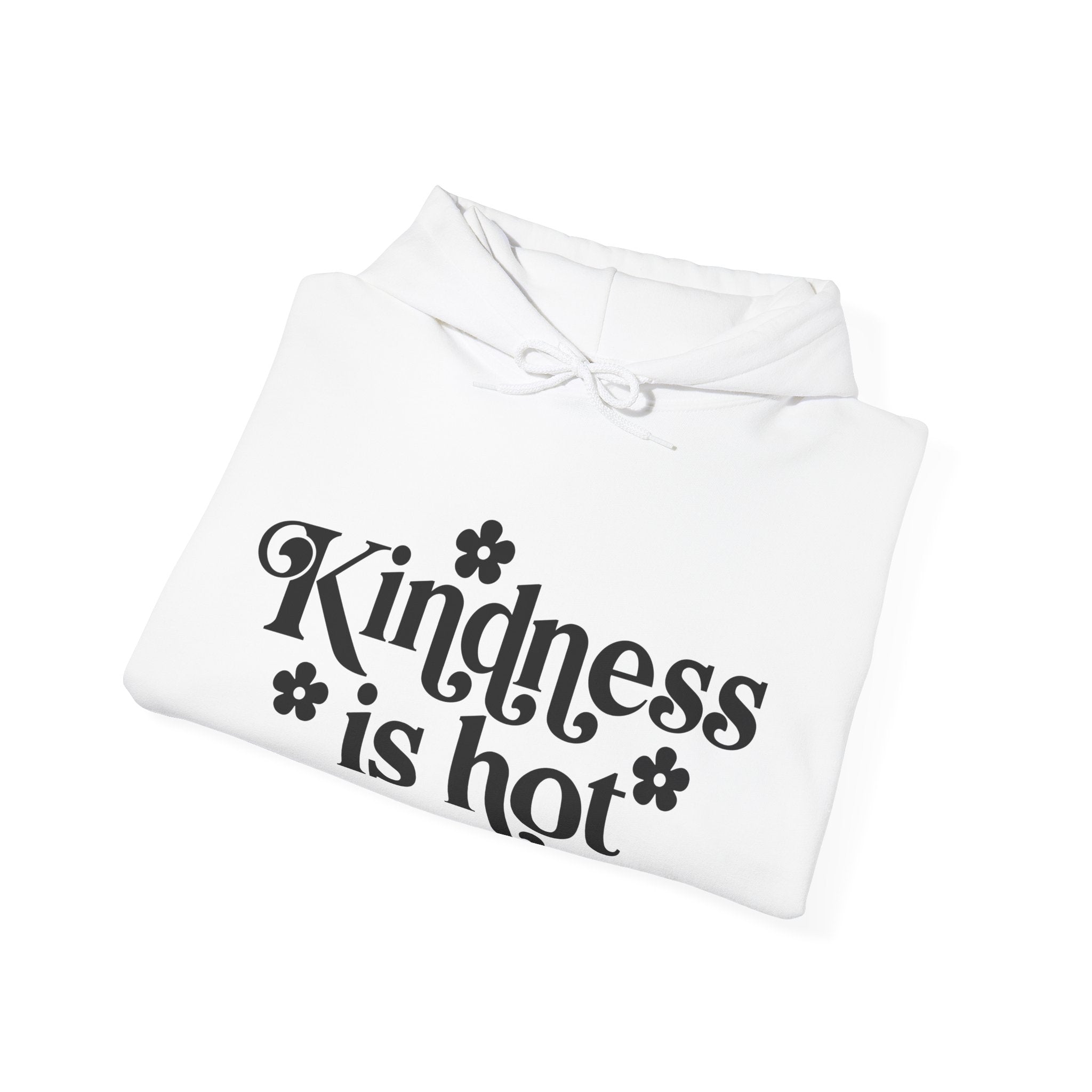 Kindness Is Hot Unisex Heavy Blend Hooded Sweatshirt for Ultimate Comfort