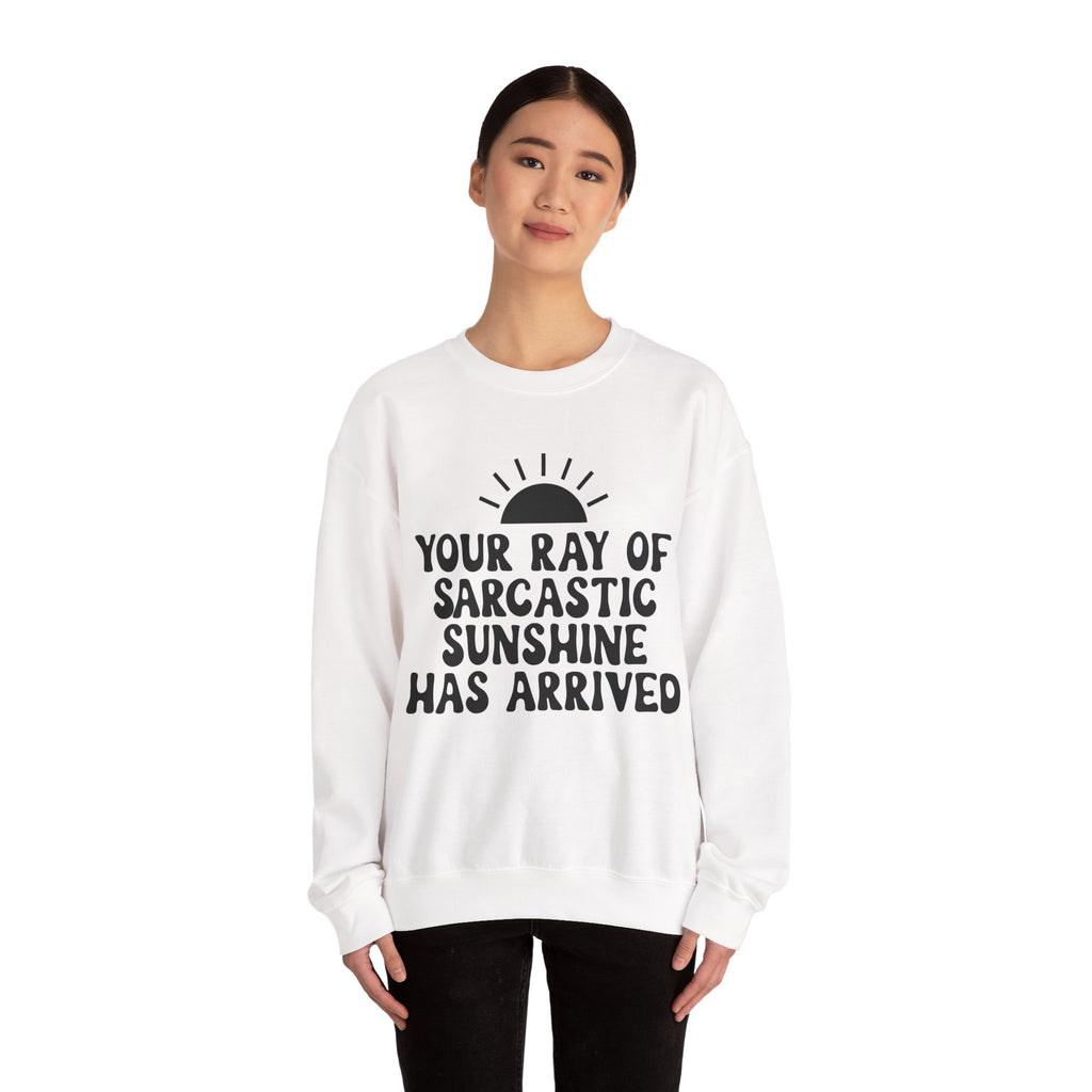 Your Ray Of Sarcastic Sunshine Unisex Heavy Blend Crewneck Sweatshirt