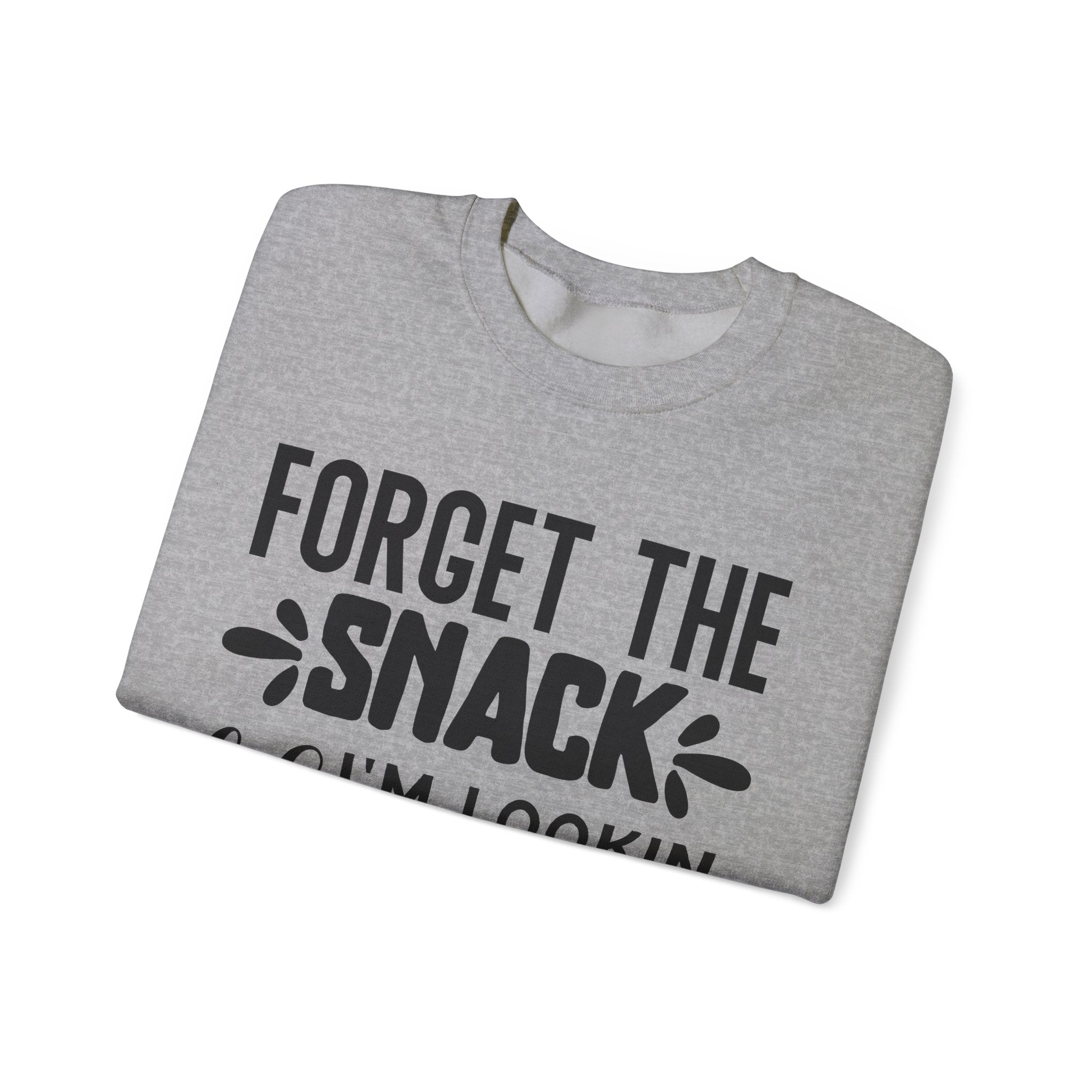 Forget The Snack Im Lookin Like A Nap Unisex Heavy Blend Crewneck Sweatshirt