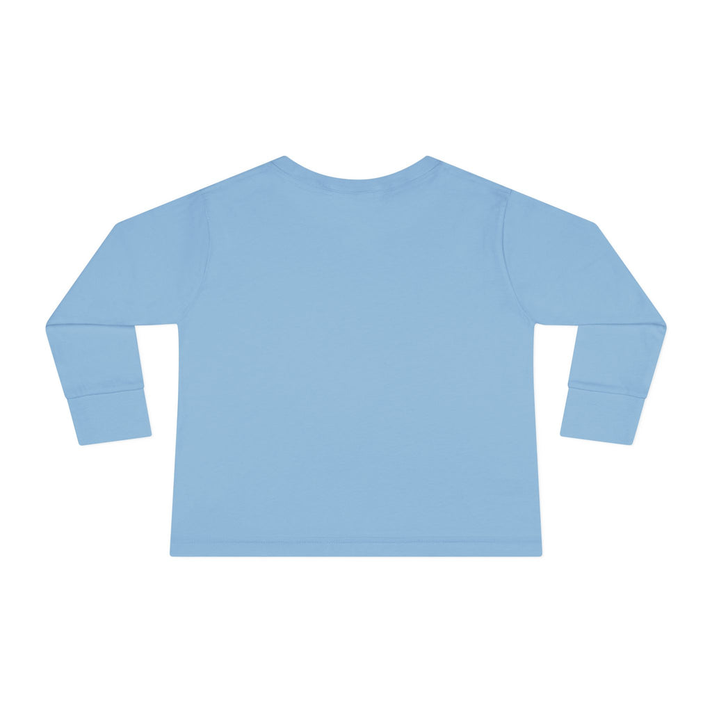 Custom Toddler Long Sleeve Tee 100 Percent Combed Ringspun Cotton