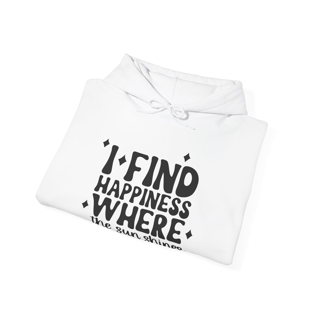 I Find Happiness Where The Sunshines Unisex Heavy Blend Hooded Sweatshirt