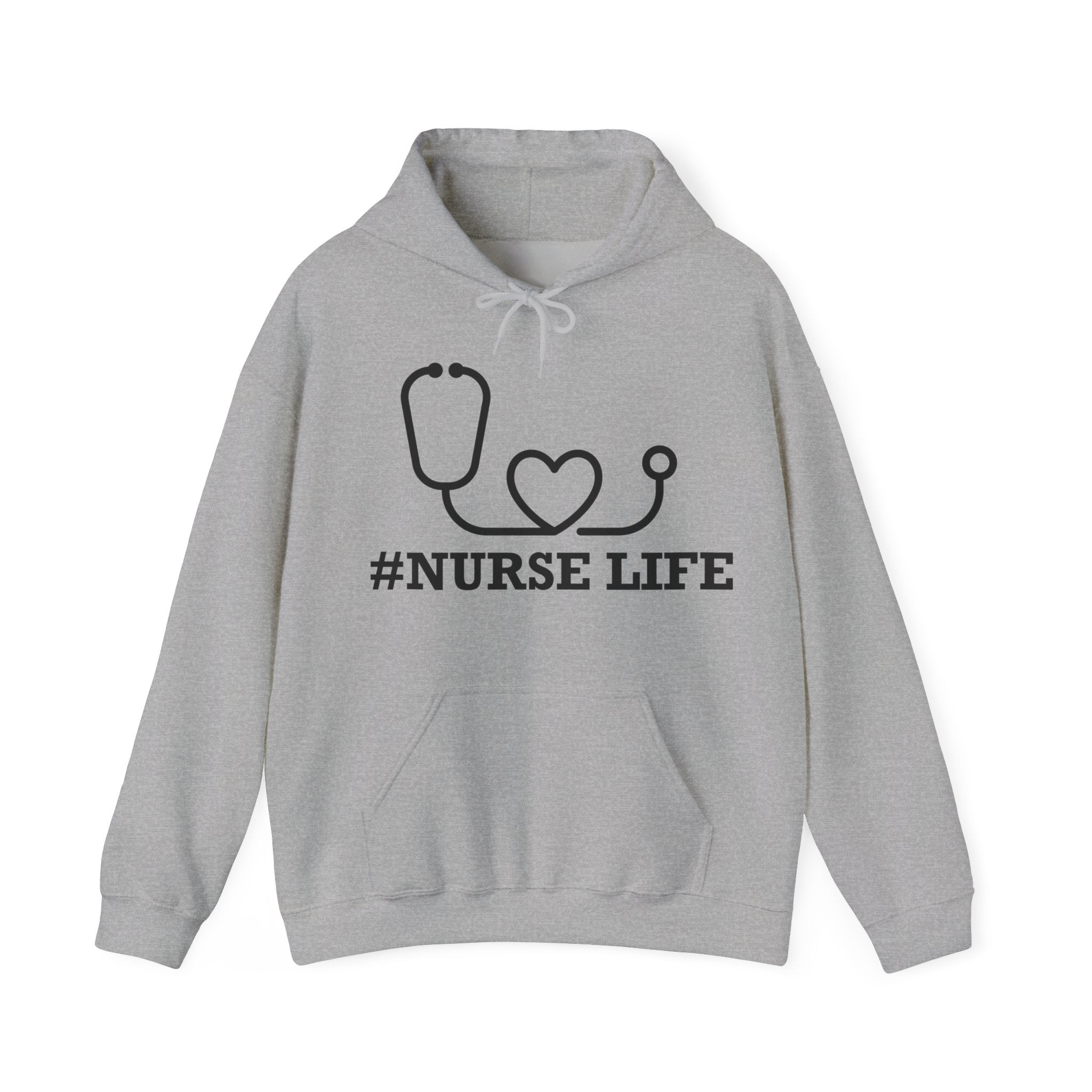 Nurse Life Unisex Heavy Blend Hooded Sweatshirt for Ultimate Comfort