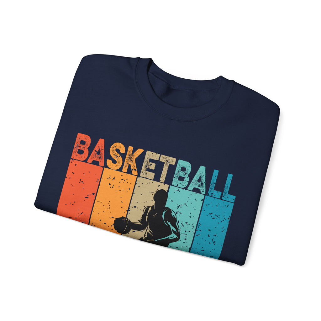 Basketball Man Unisex Heavy Blend Crewneck Sweatshirt for Ultimate Comfort
