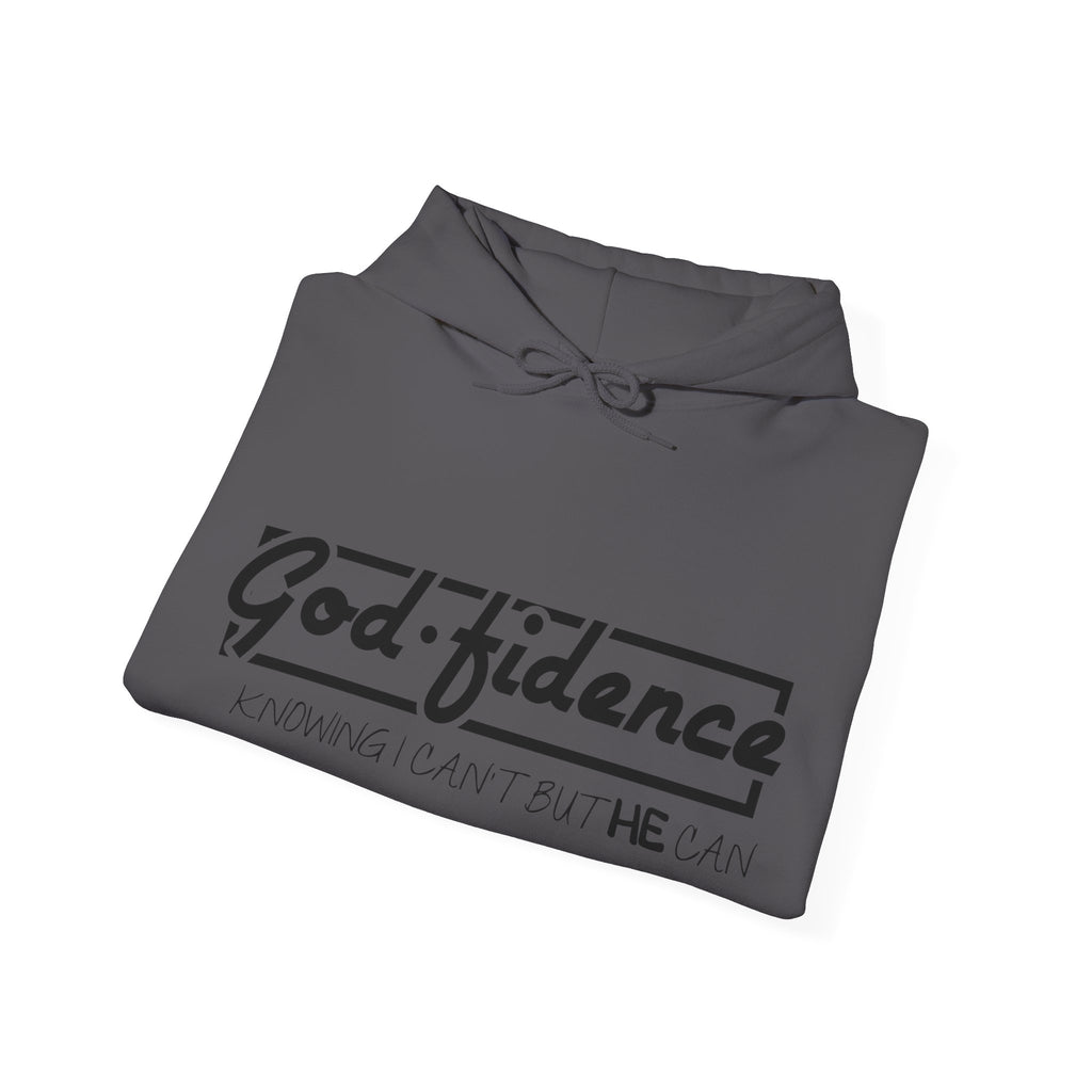 God Fidence Unisex Heavy Blend Hooded Sweatshirt for Ultimate Comfort and Warmth