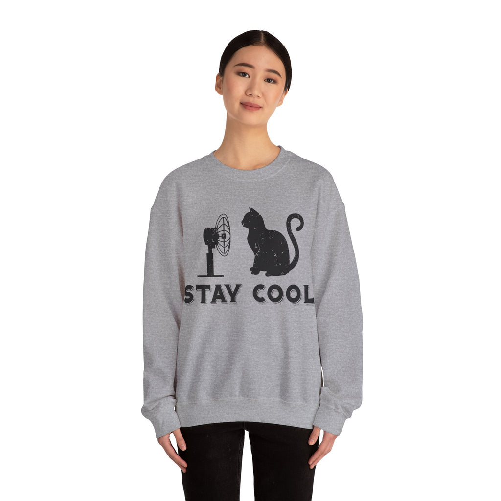 Stay Cool Unisex Heavy Blend Crewneck Sweatshirt for Ultimate Comfort