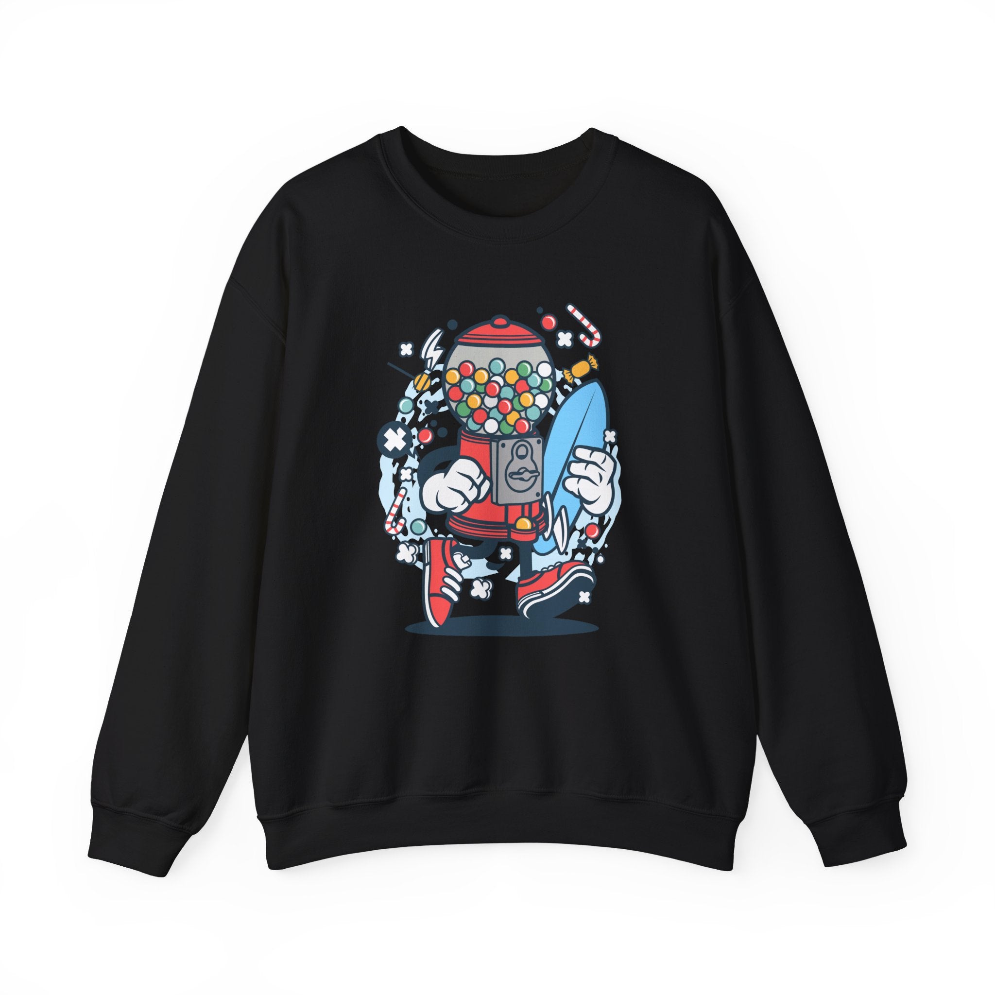 Candy Machine Surfer Unisex Heavy Blend Crewneck Sweatshirt