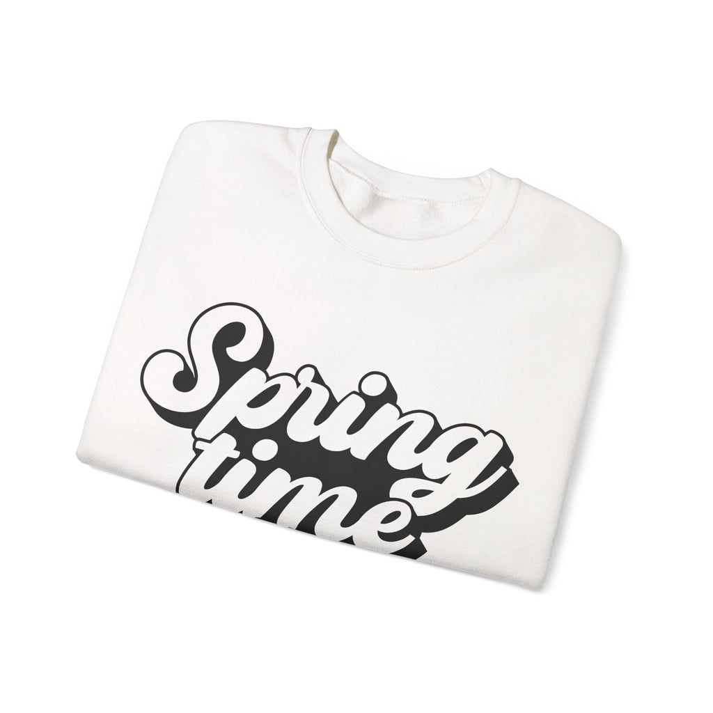 Spring Time Vibes Unisex Heavy Blend Crewneck Sweatshirt for Ultimate Comfort